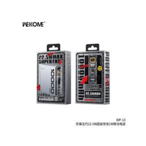 Wekome 10K Power Bank ¦ 22.5W ¦ WP13