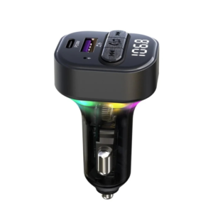 Budi Bluetooth FM Transmitter ¦ PD 30W ¦USB ¦ RGB LED ¦Model - CCT06B